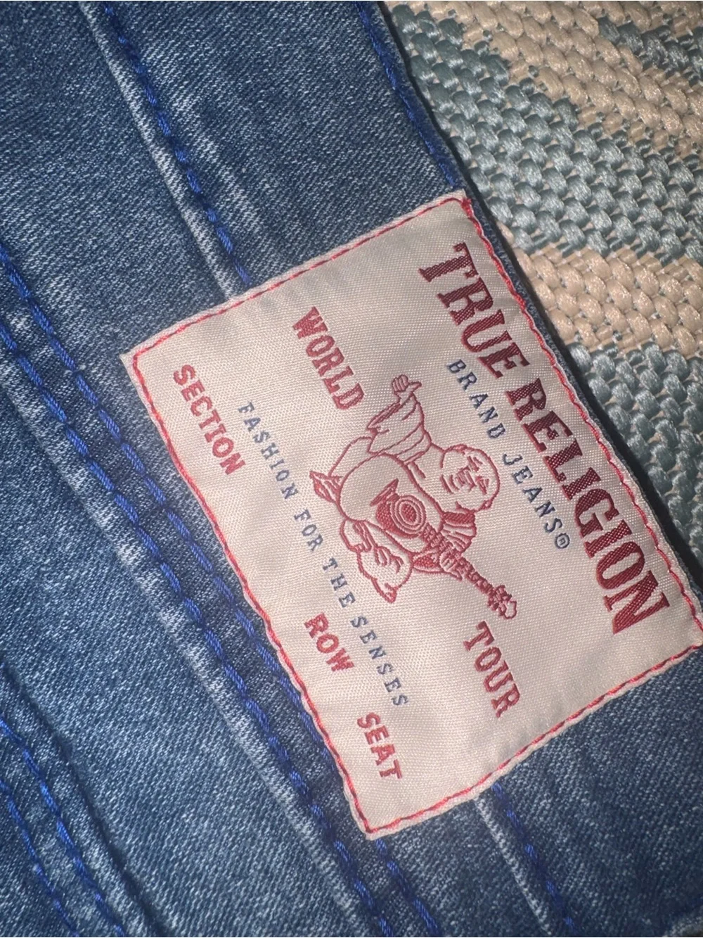 True Religion Men’s Blue Jeans Size 34x34 Brand New With Tags